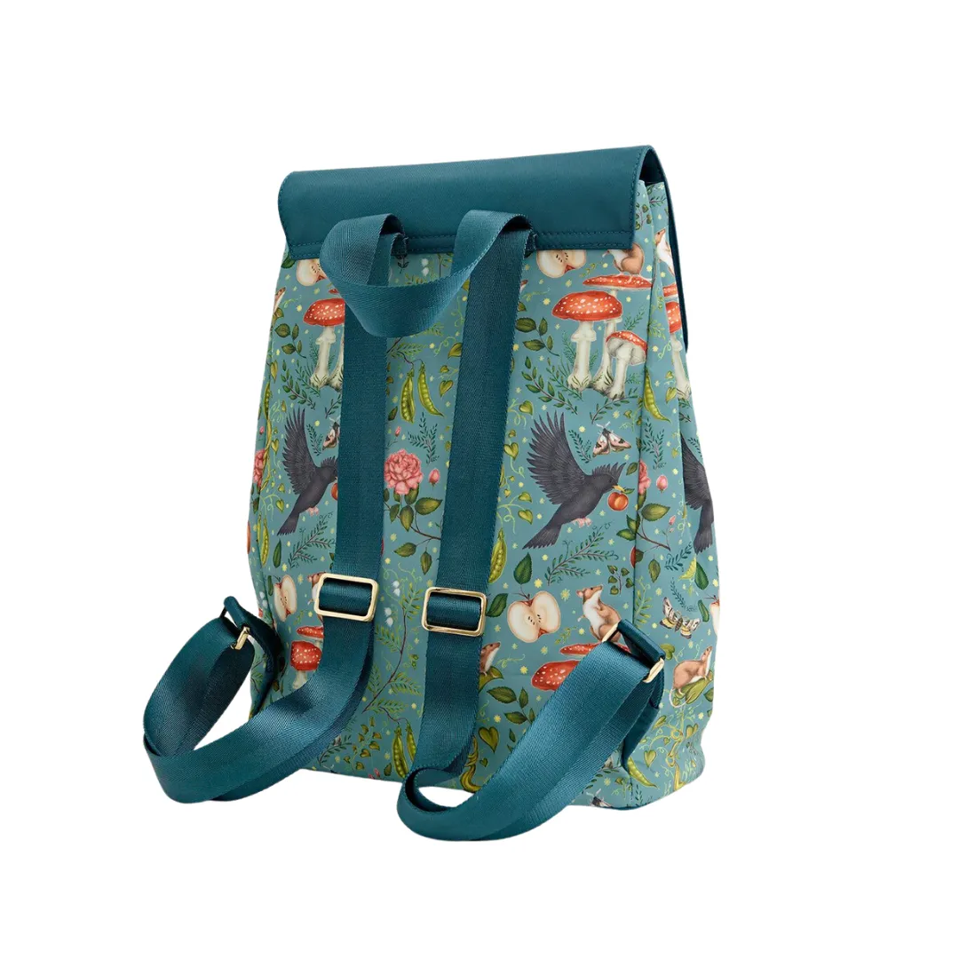 Into The Woods Backpack in Teal