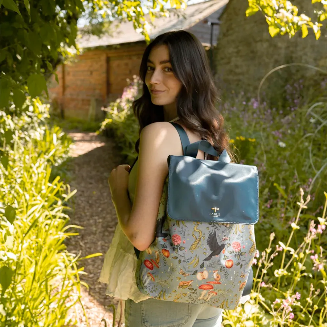 Into The Woods Backpack in Teal