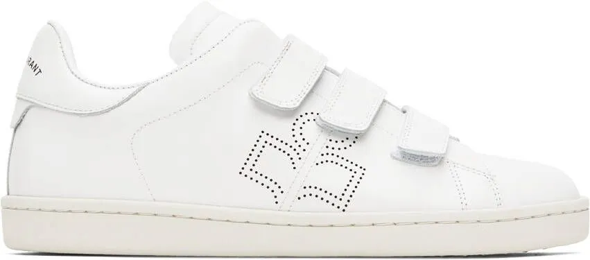 Isabel Marant White Barty Sneakers