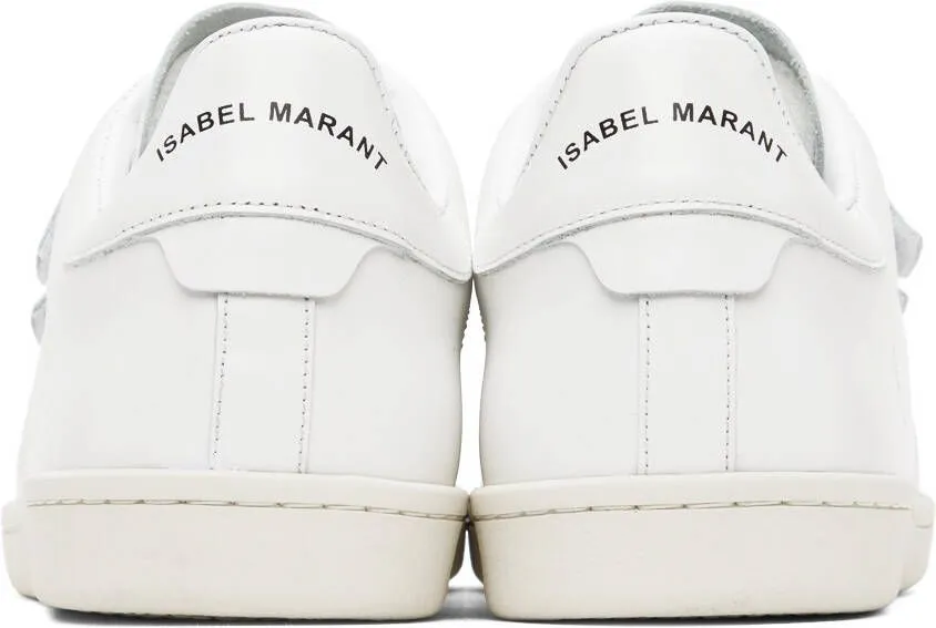 Isabel Marant White Barty Sneakers