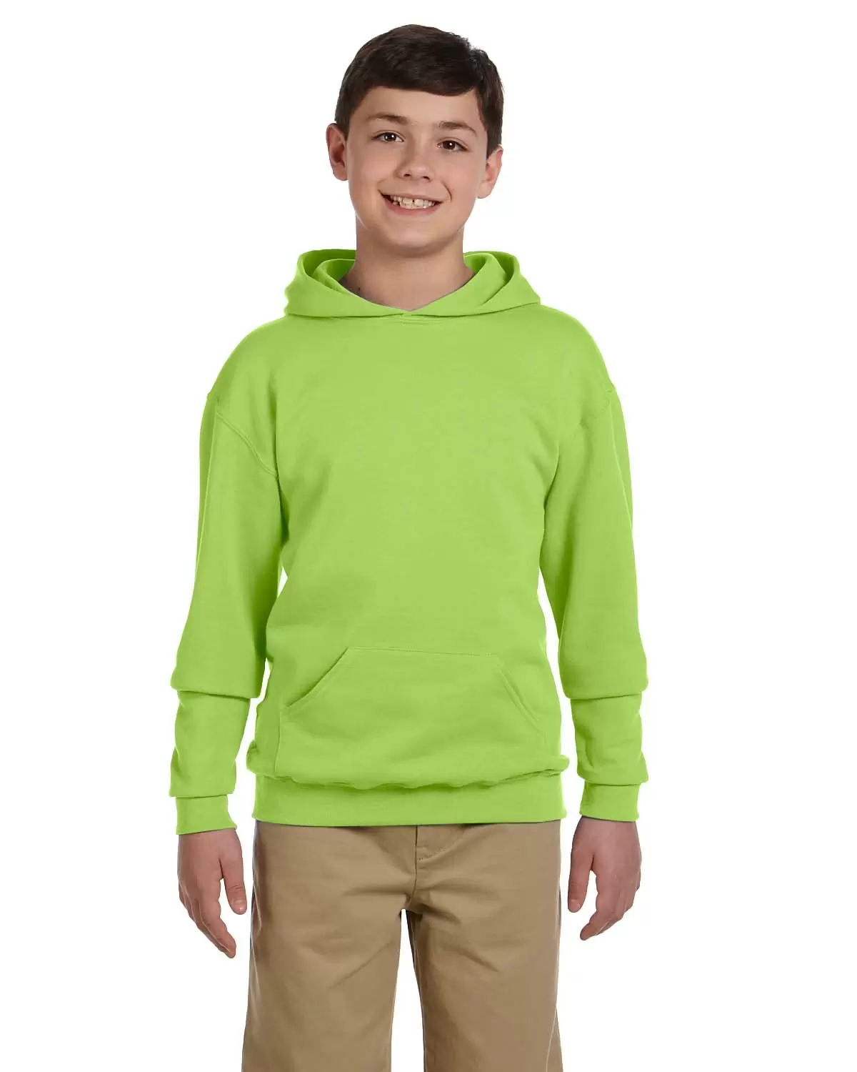 JERZEES 996Y NuBlend Youth Hooded Pullover Sweatshirt SKU: 996Y