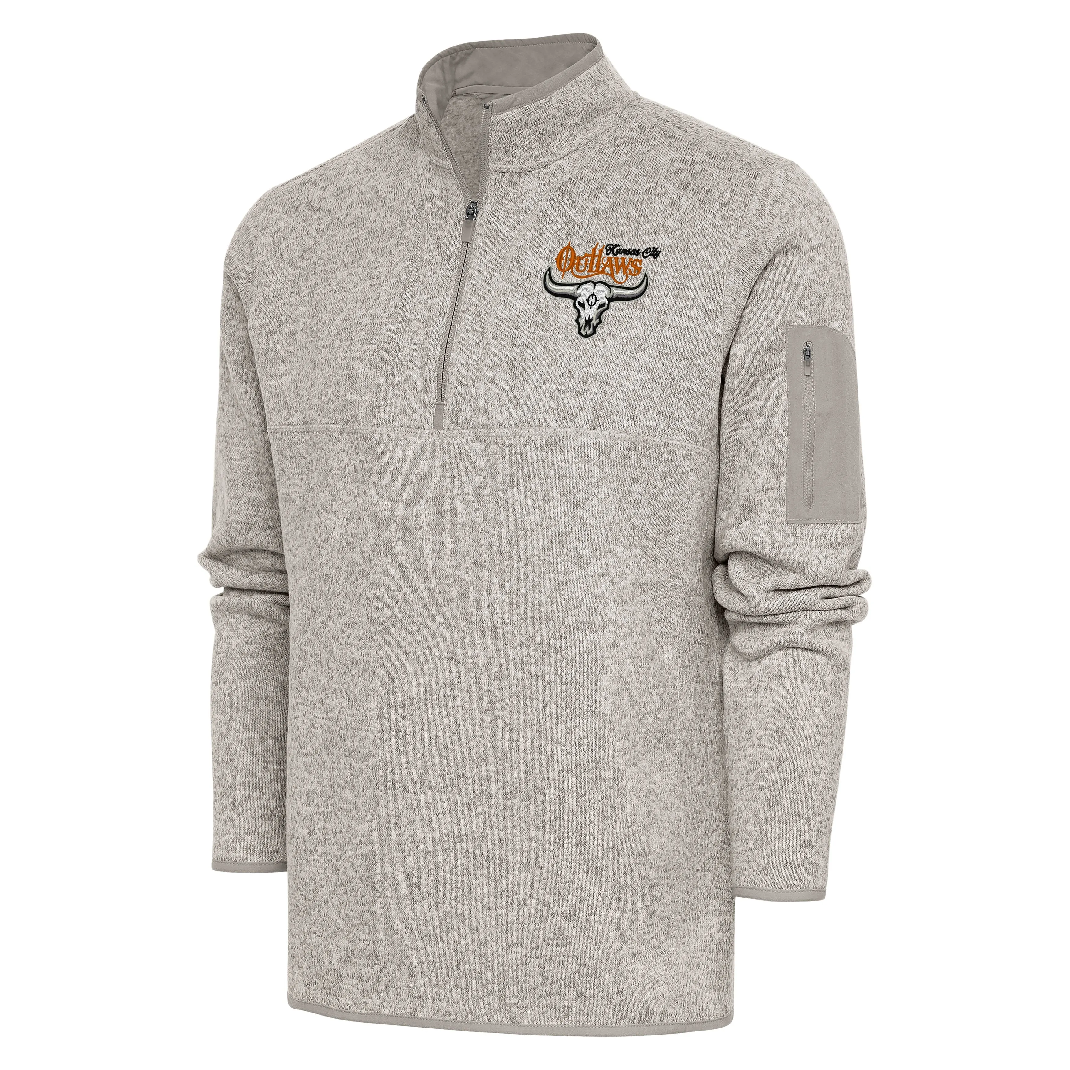 Kansas City Outlaws Fortune Quarter Zip Pullover