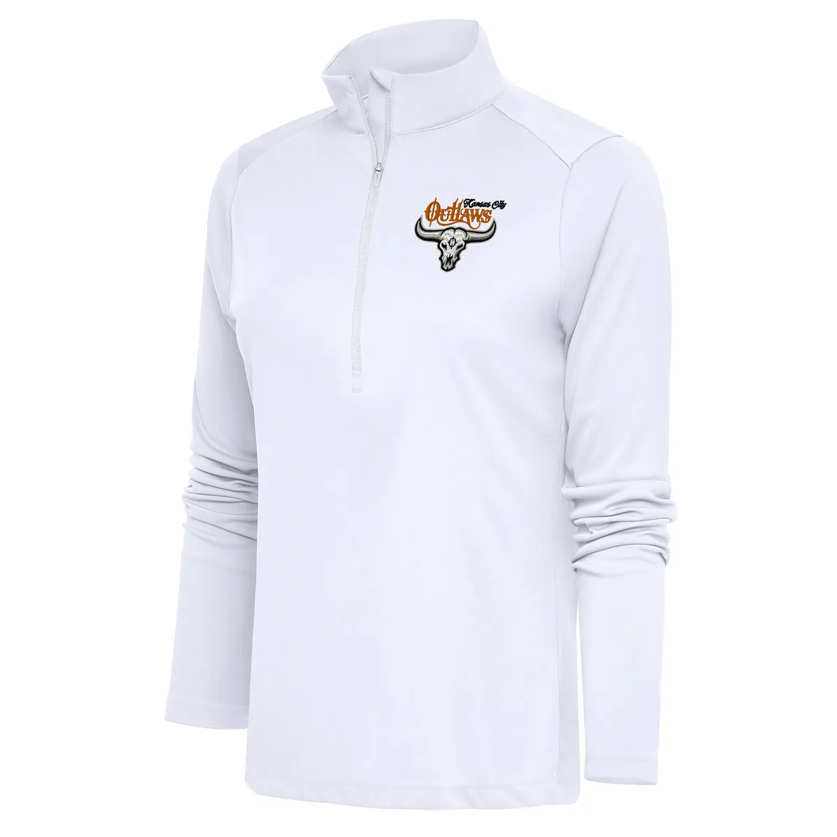 Kansas City Outlaws Tribute Womens Quarter Zip Pullover