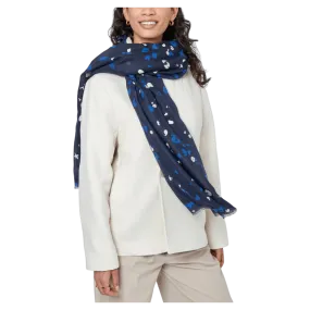 Katie Loxton Confetti Star Printed Foil Scarf