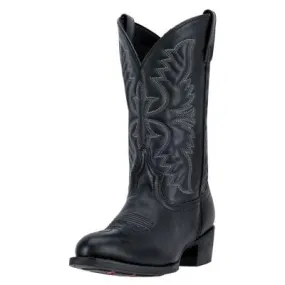 Laredo Black Birchwood Western Boot