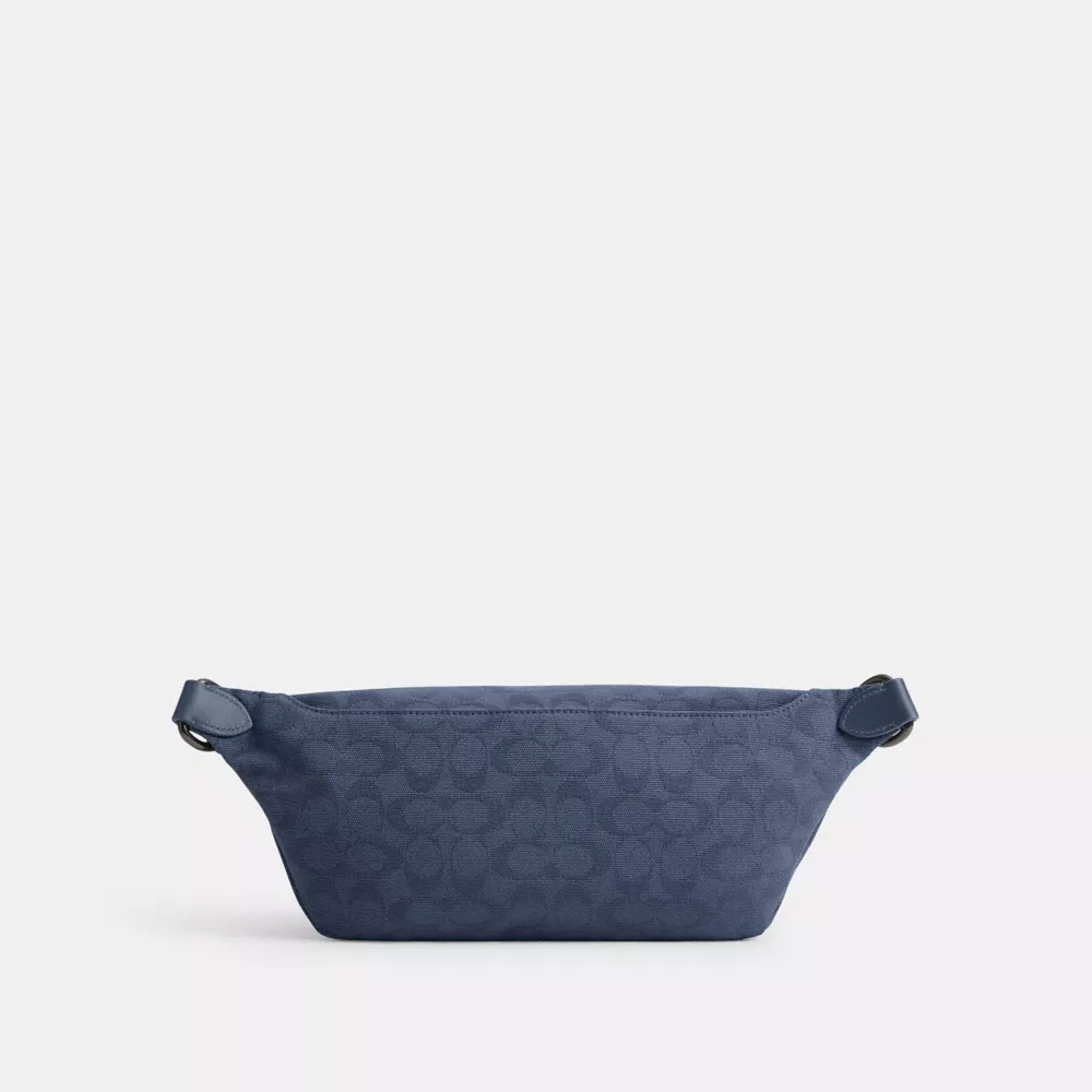 League Belt Bag In Signature Canvas Jacquard