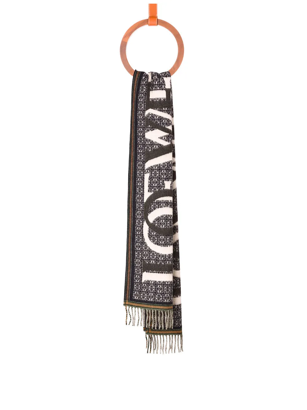 Loewe Love scarf in wool and cashmere