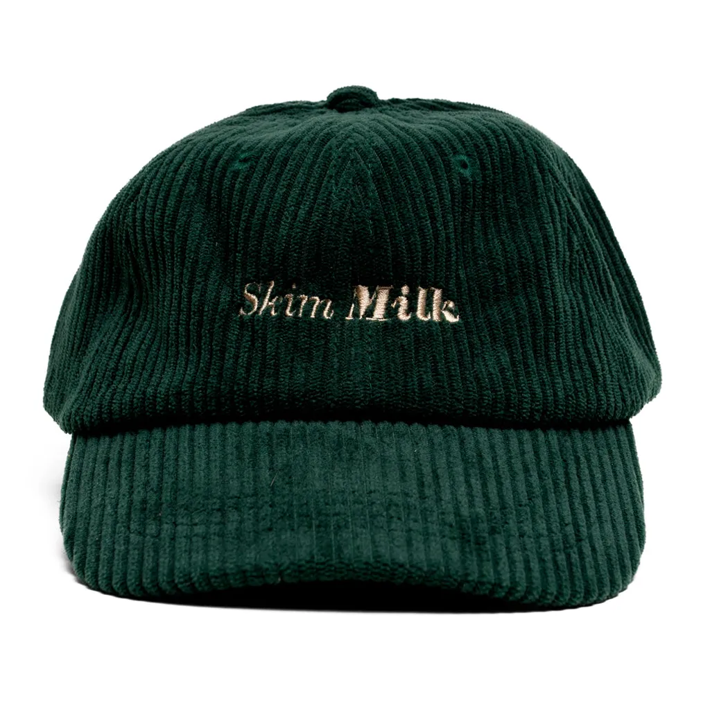 LOGO corduroy cap (green)