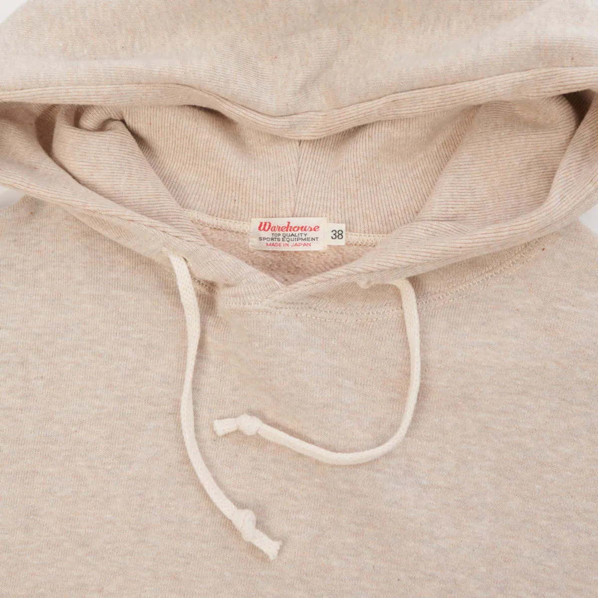 Lot 450 Two Needle Loopwheel Hoodie - Oatmeal