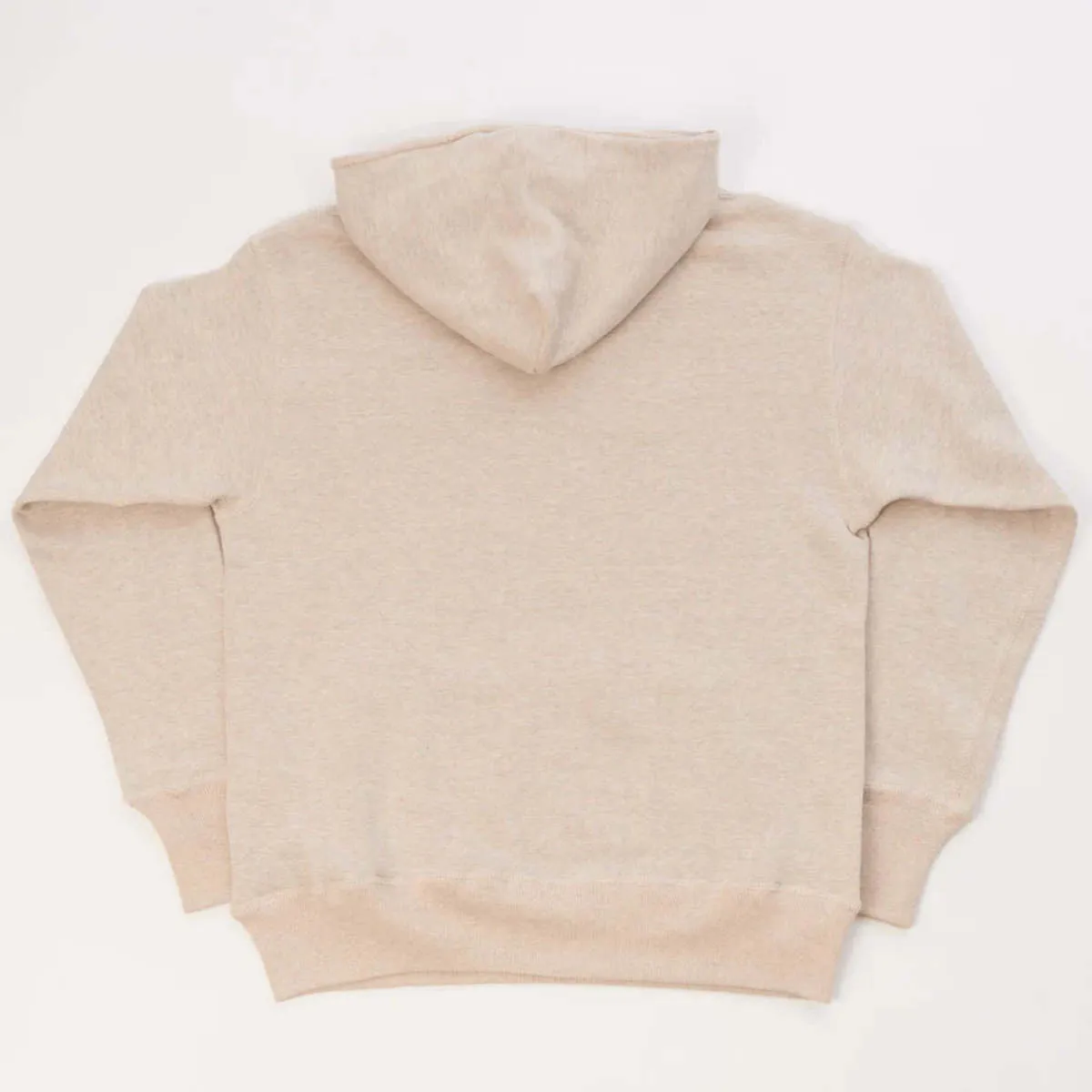 Lot 450 Two Needle Loopwheel Hoodie - Oatmeal