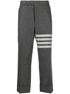 low-rise drop-crotch tailored trousers