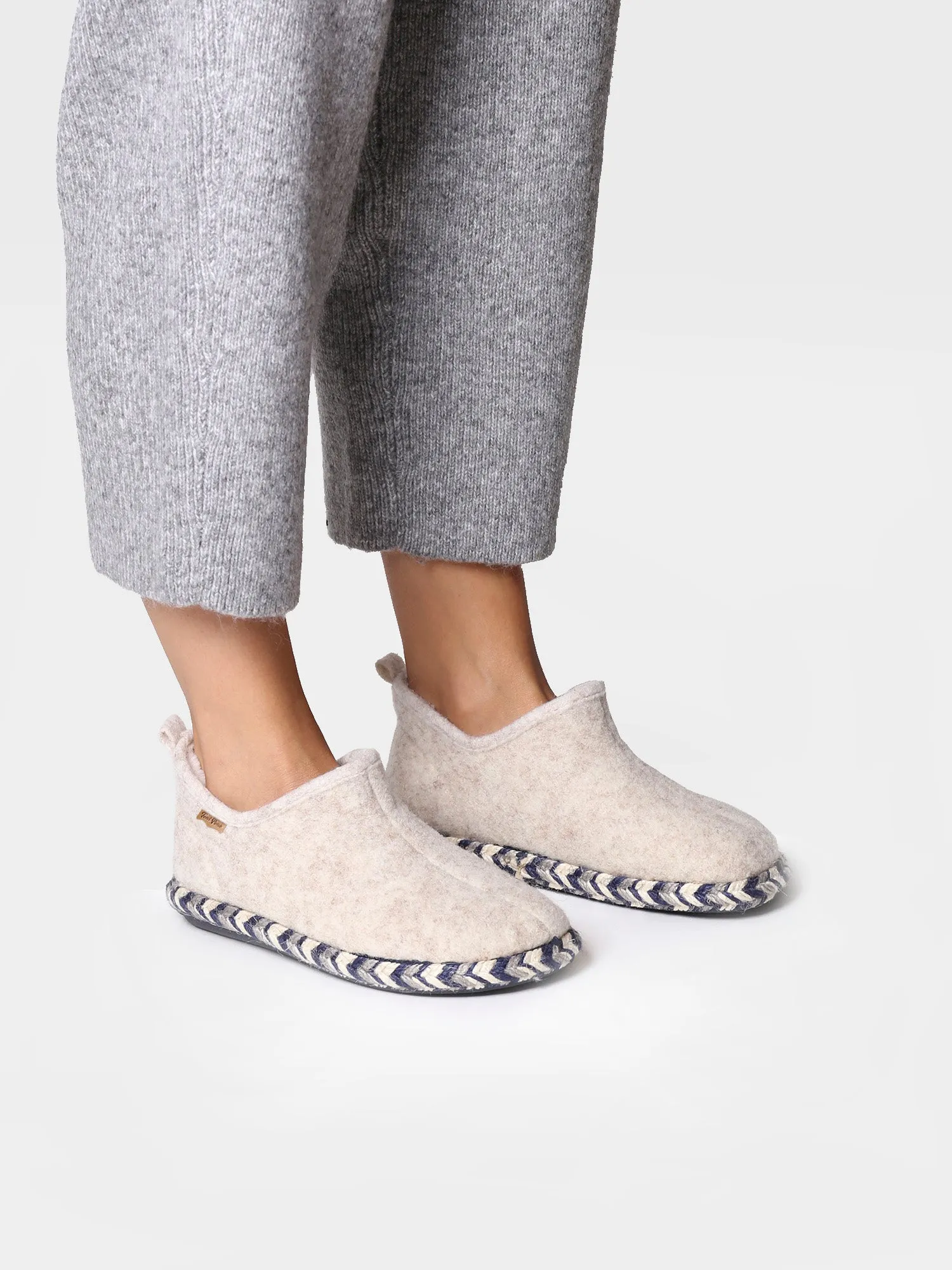 Maia Cream Slipper