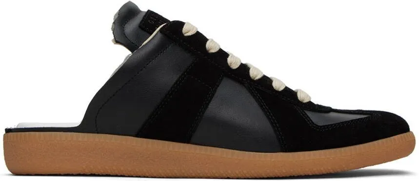 Maison Margiela Black Replica Sneakers