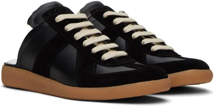 Maison Margiela Black Replica Sneakers