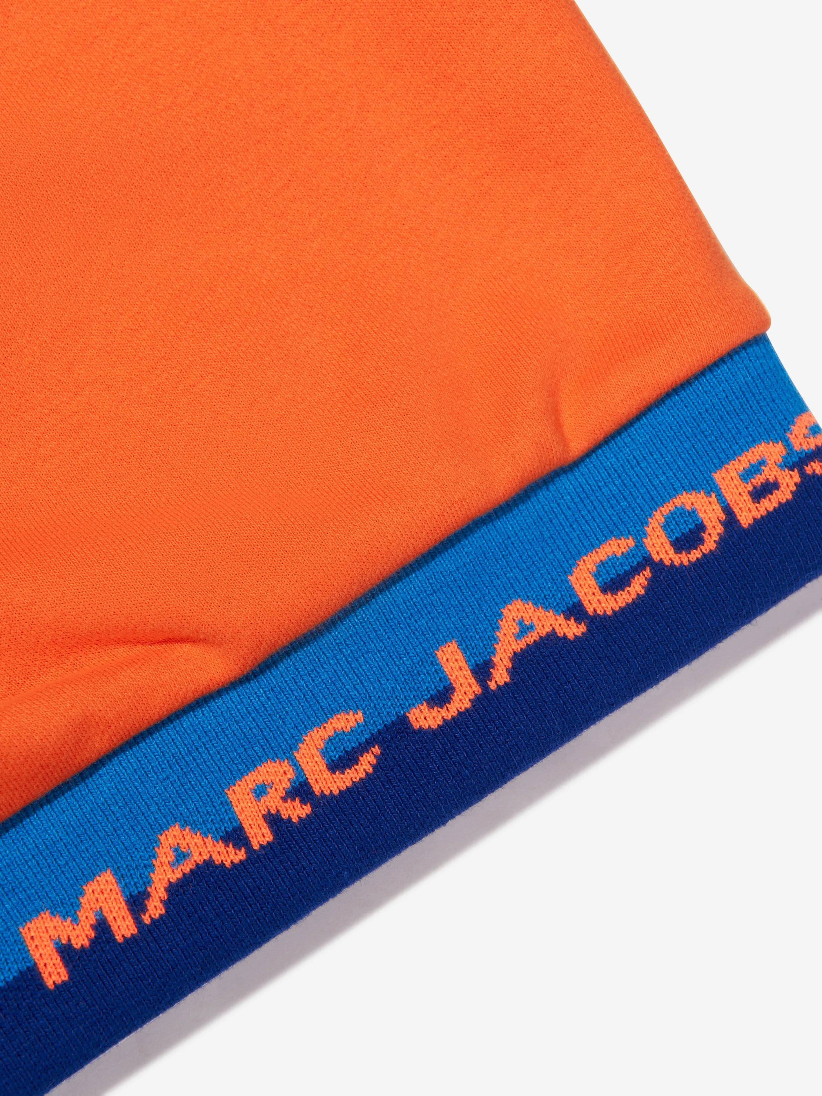 MARC JACOBS Boys Belt Bag Pocket Hoodie in Orange