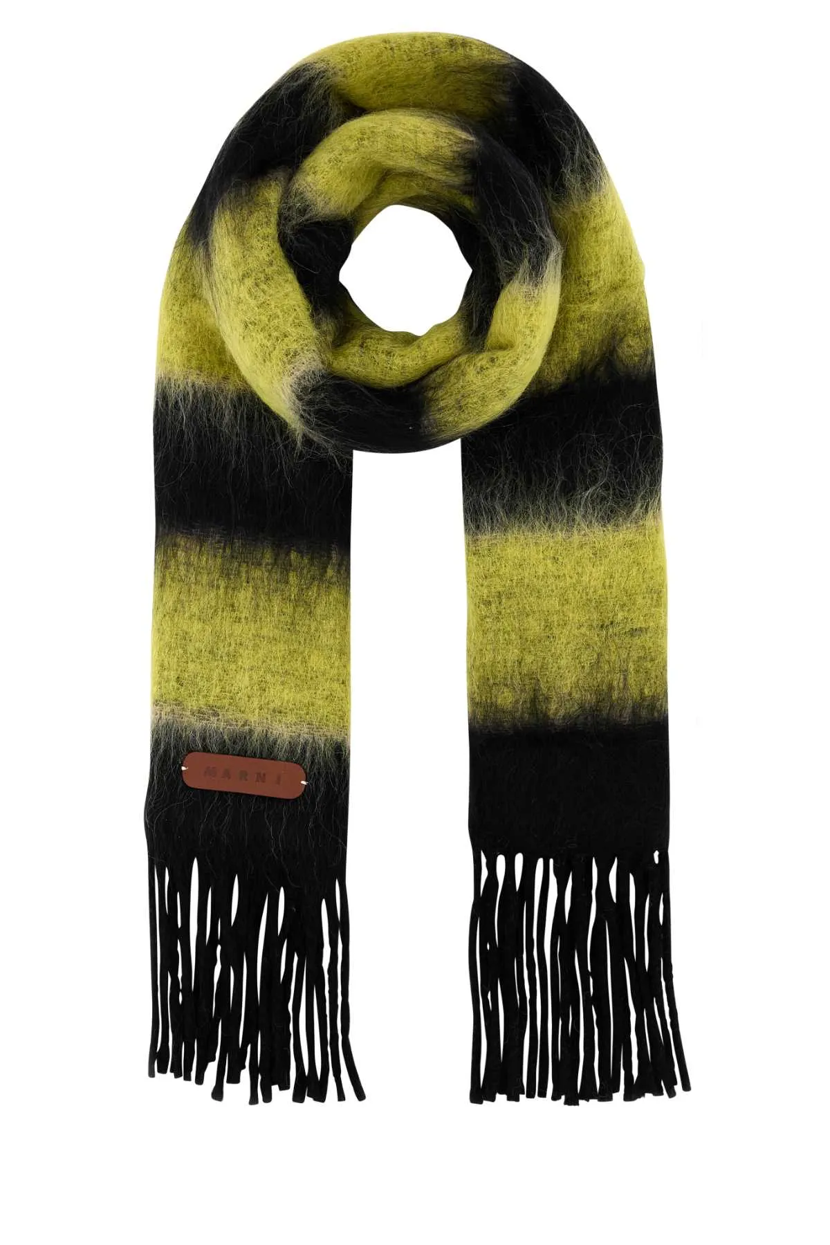 Marni Multicolor Wool Blend Scarf