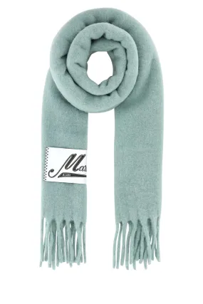 Marni Sage Green Alpaca Blend Scarf