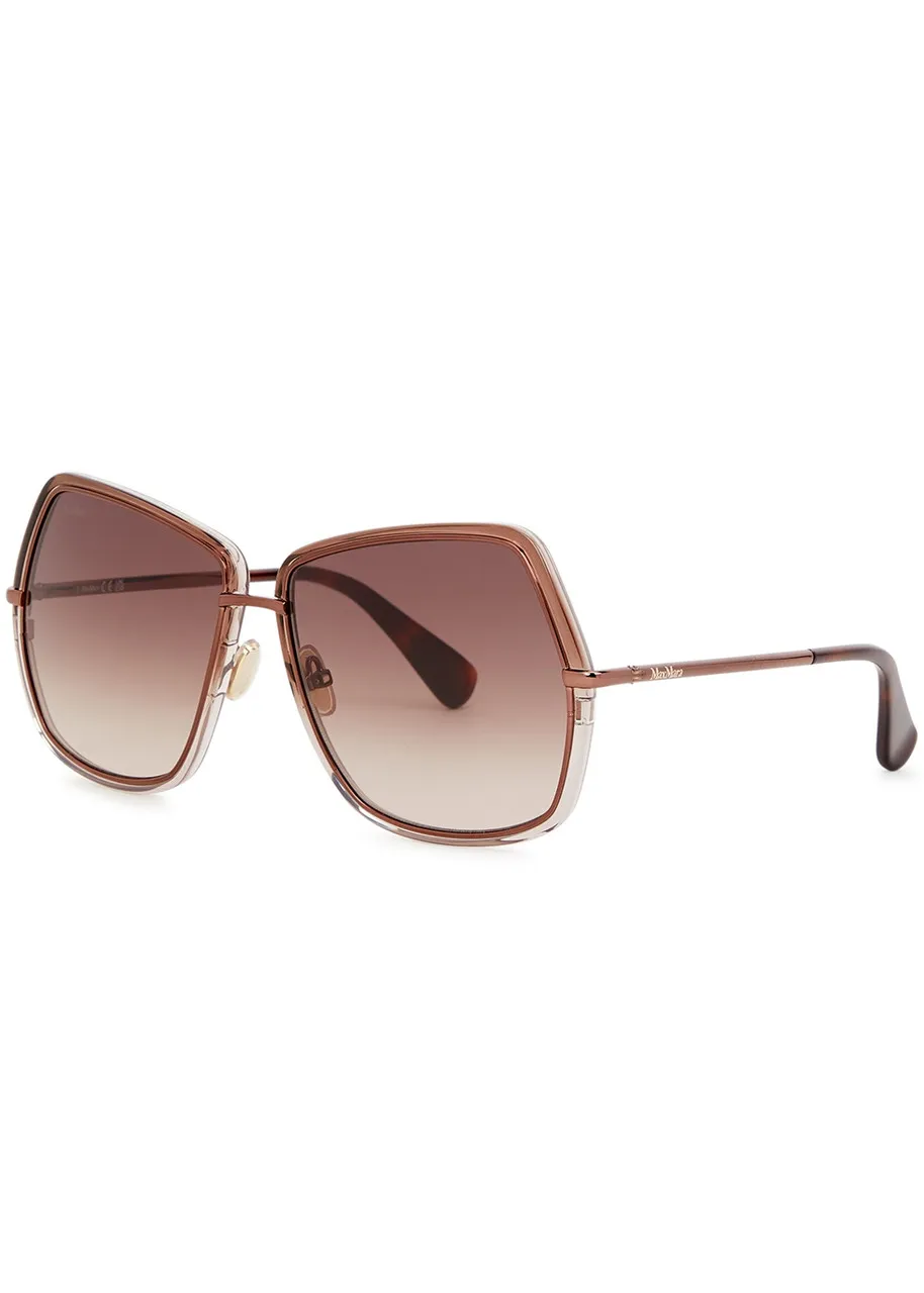 MAX MARA Elsa butterfly sunglasses -                         -                     -                