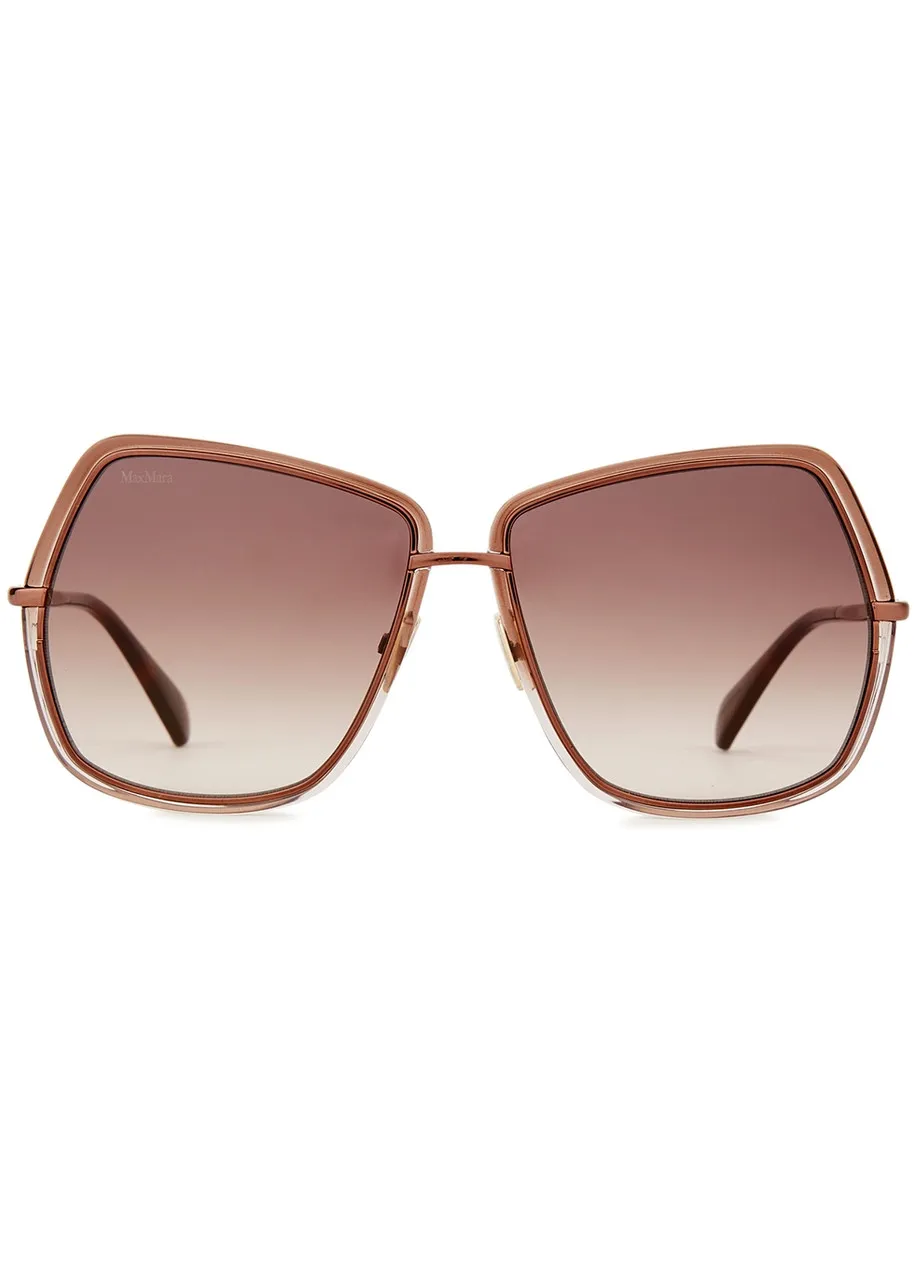 MAX MARA Elsa butterfly sunglasses -                         -                     -                