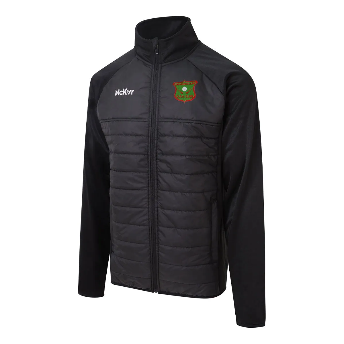 Mc Keever Graigue Cullen GAA Core 22 Hybrid Jacket - Adult - Black