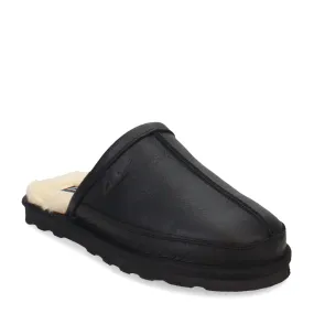 Men's Clarks, Leather Scuff Slipper