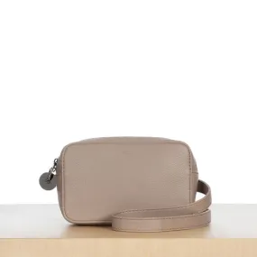 Micro Belt Bag (Taupe Pebble)