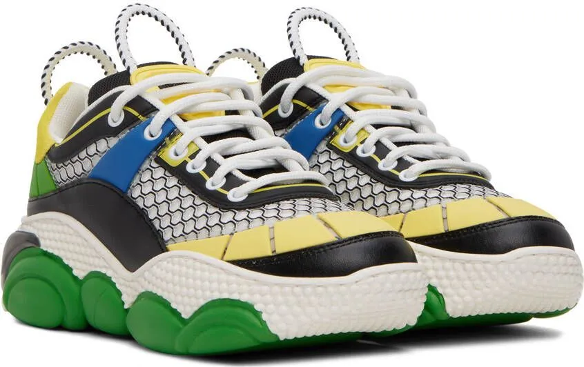 Moschino Multicolor Bubble Teddy Sneakers