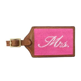 Mrs Luggage Tag (Dark Pink)