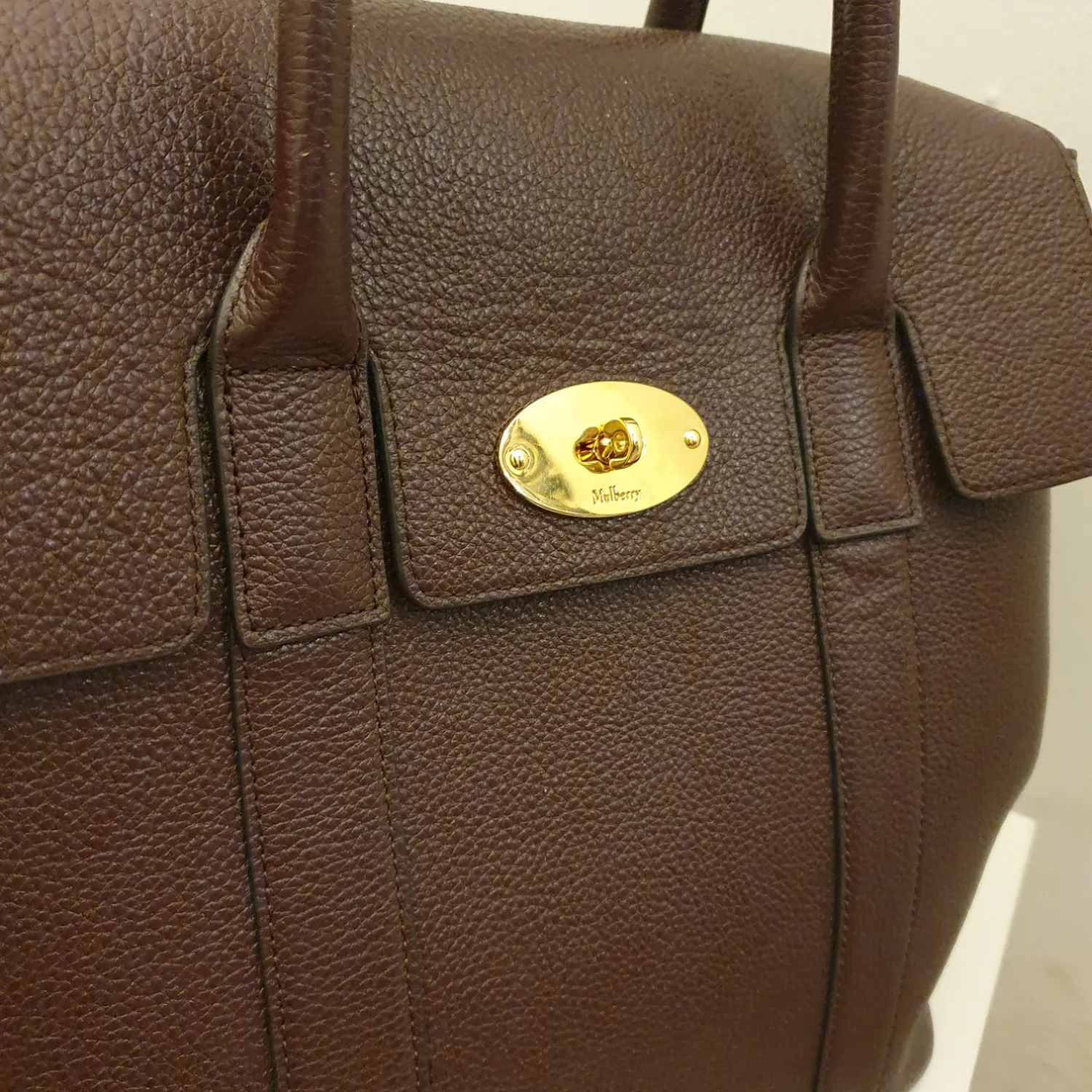 Mulberry Bayswater Backpack in Ox Blood