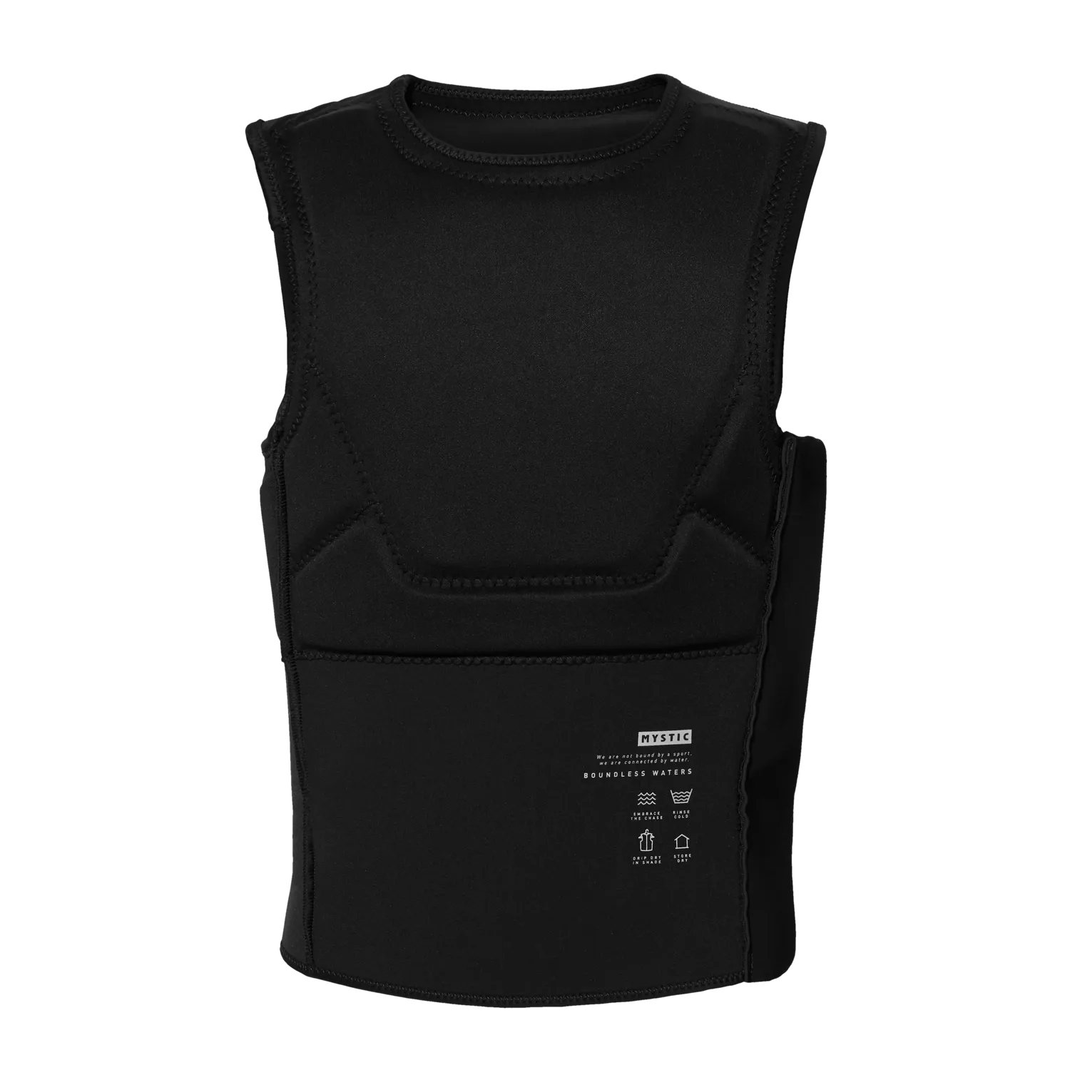 Mystic Solace Impact Szip Vest-Black