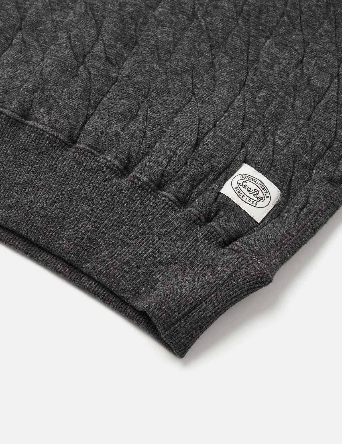 Natural Warm Stretch Pullover - Grey