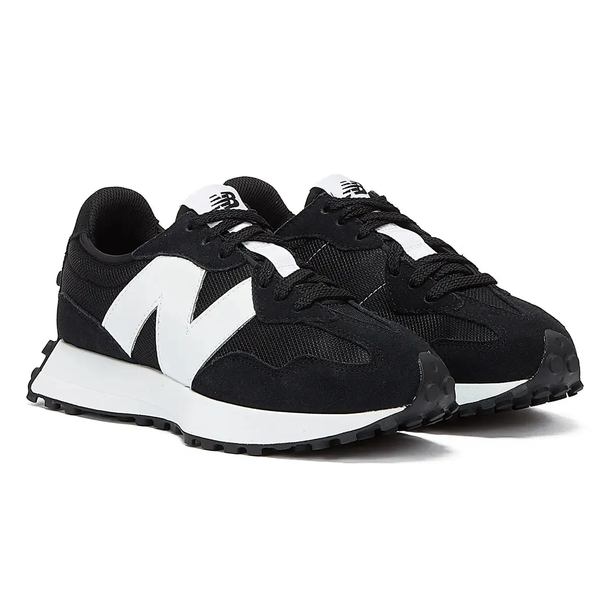 New Balance 327 Black Trainers