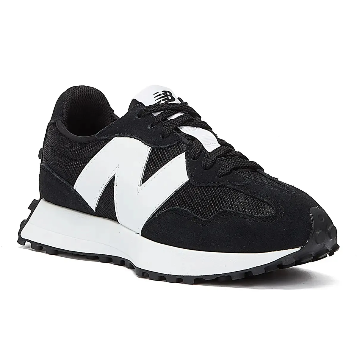 New Balance 327 Black Trainers