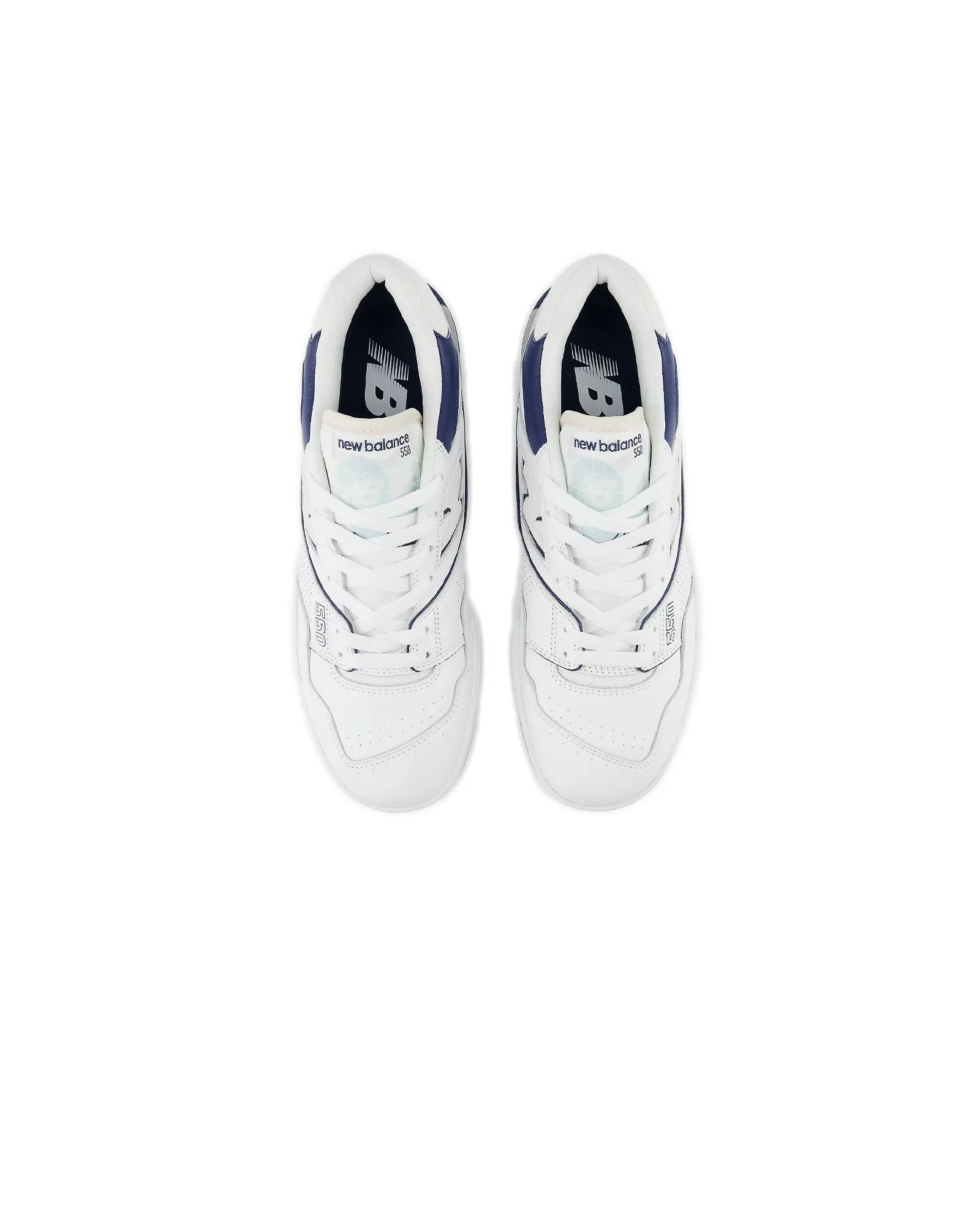 NEW BALANCE-WHITE NAVY- BB550WCAD