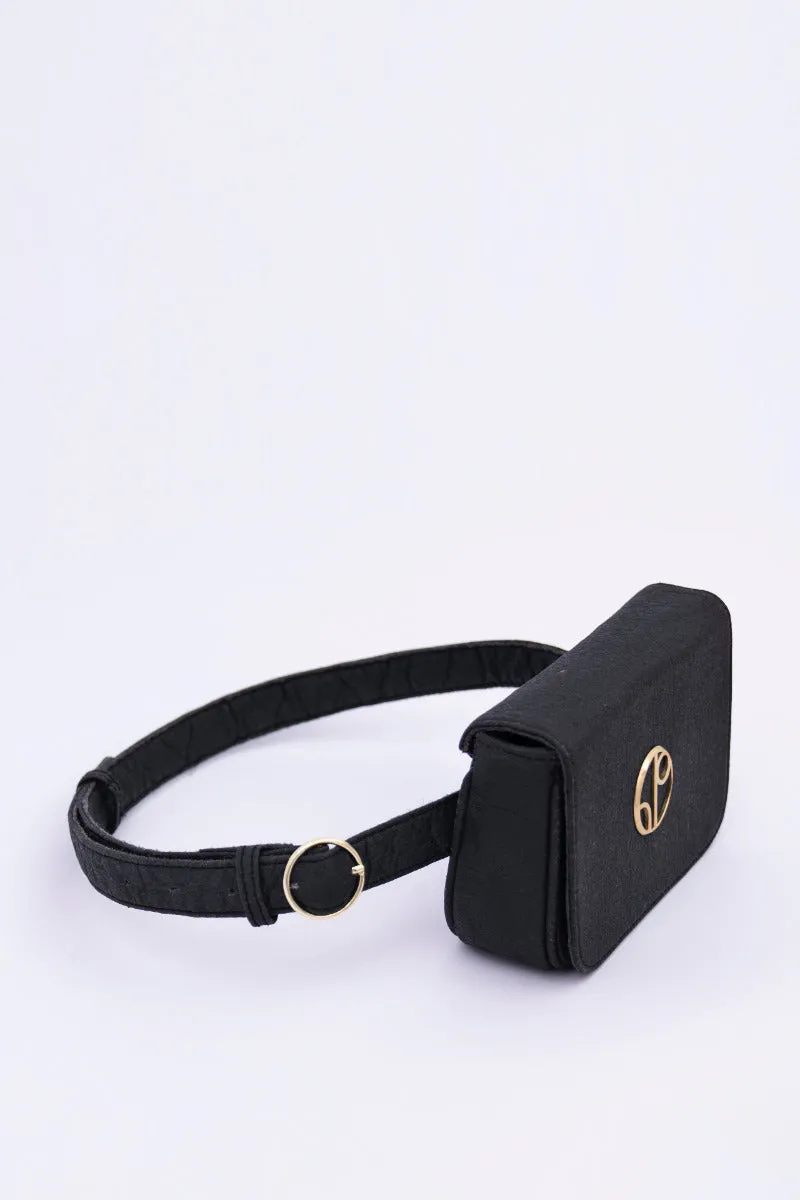 New York JFK - Piatex Belt Bag - Truffle