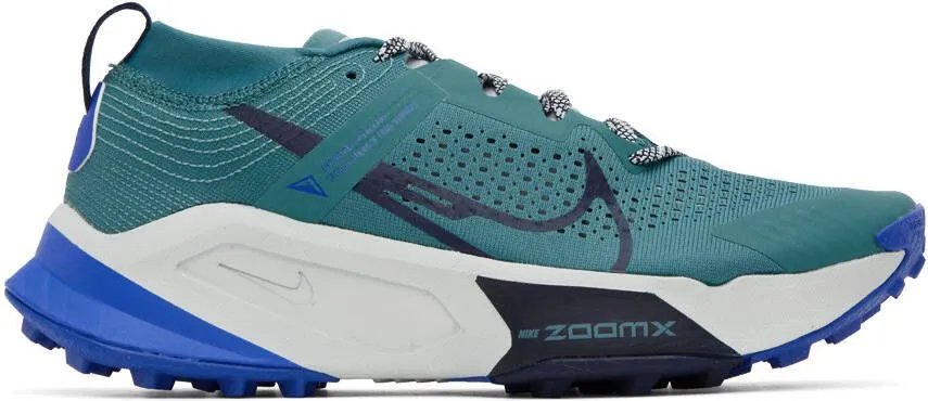 Nike Blue Zegama Sneakers