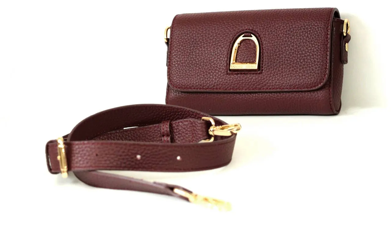 Oakbark & Chrome - Rider Belt Bag in Cabernet