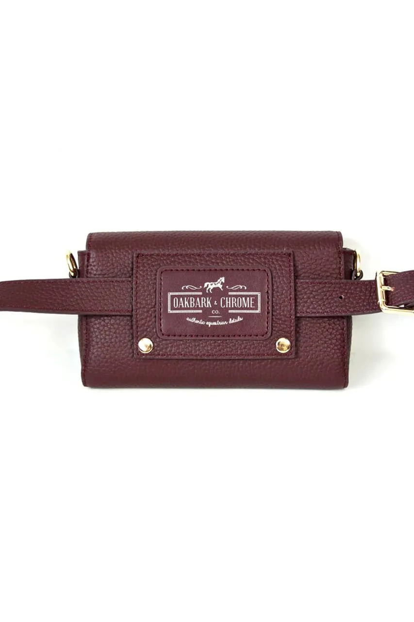 Oakbark & Chrome - Rider Belt Bag in Cabernet