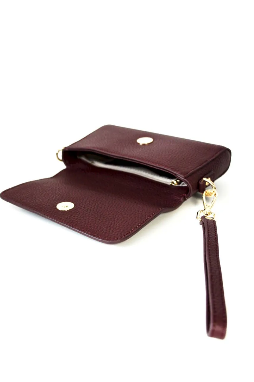 Oakbark & Chrome - Rider Belt Bag in Cabernet