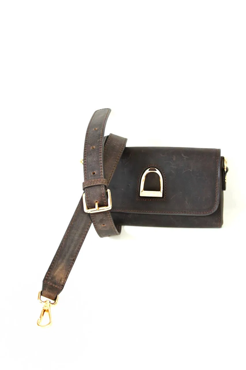 Oakbark & Chrome - Rider Belt Bag in Havana