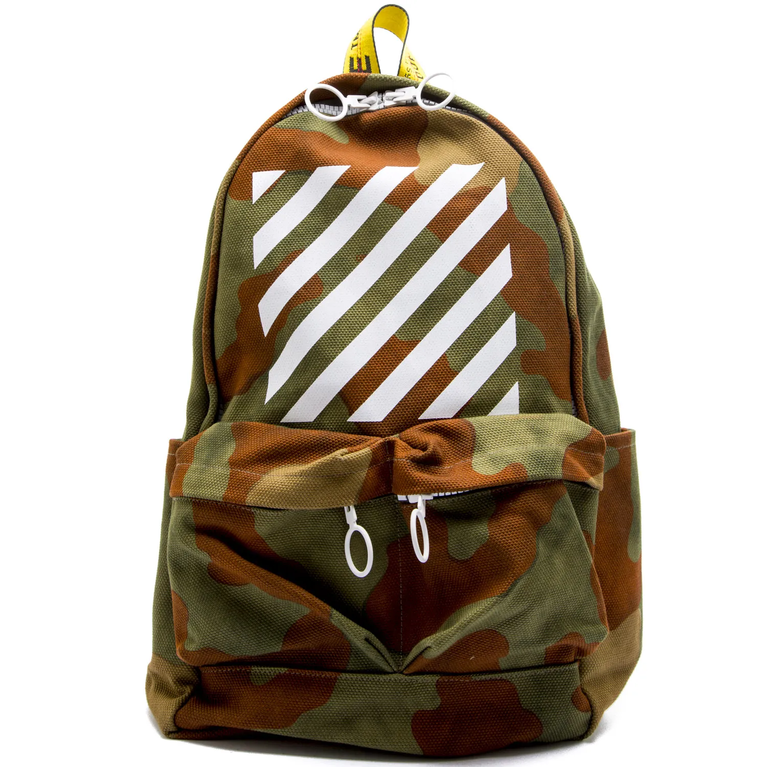 Off White Diag Camou Backpack | Credomen