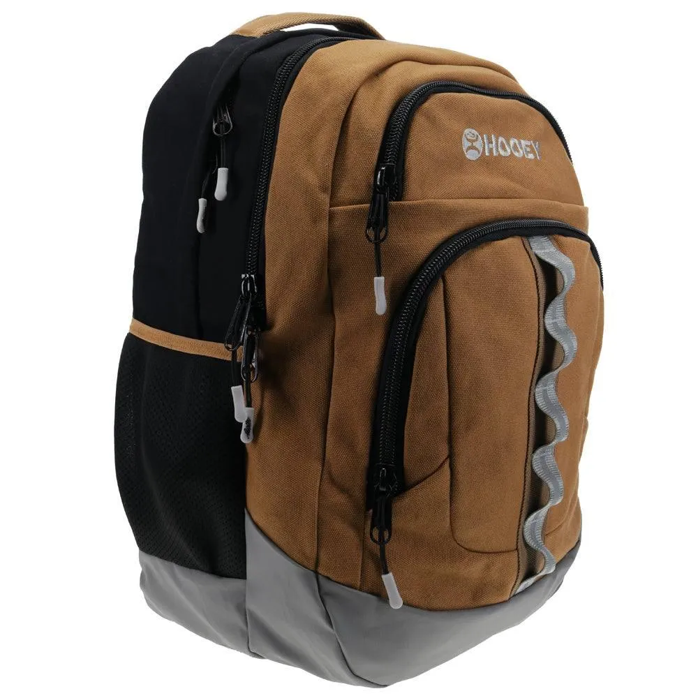 Ox Hooey Backpack - Tan/Black/Grey