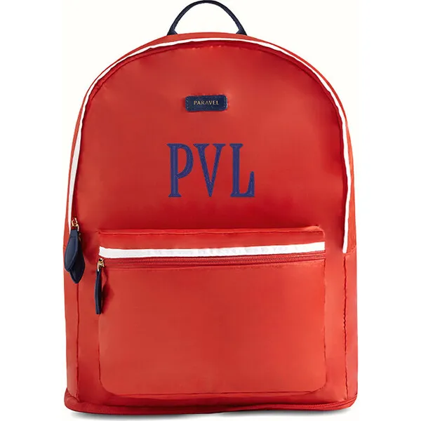 Paravel Fold-Up Backpack, Bebop Red