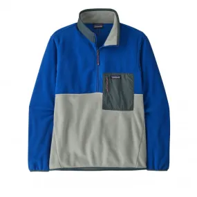 Patagonia Microdini 1/2 Zip Fleece Pullover (Sleet Green)