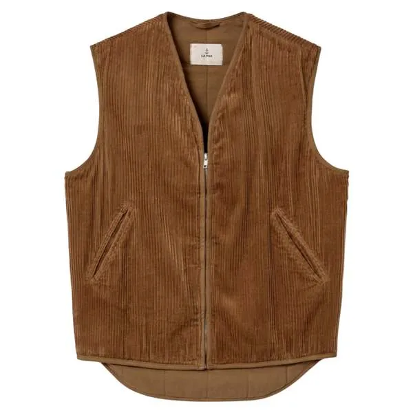 Penouco Corduroy Vest - Camel