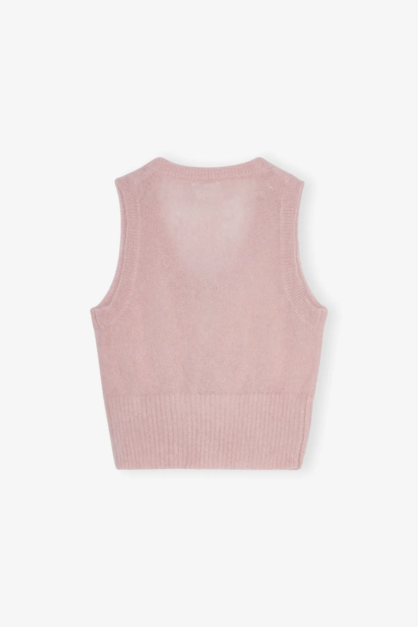 Pink Tie String Vest