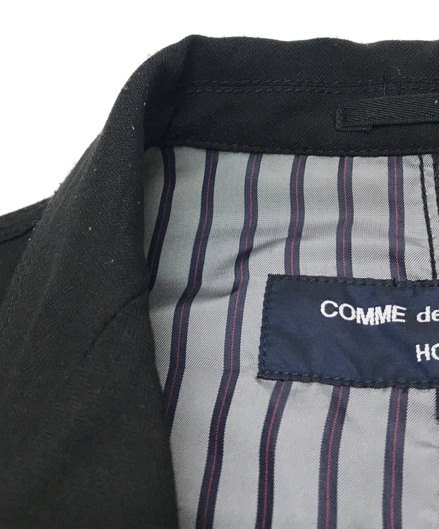 [Pre-owned] COMME des GARCONS Product-dyed poly shrink-wrap tailored jacket HQ-J007