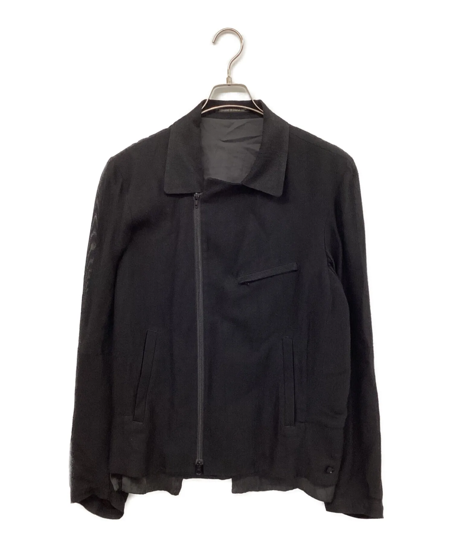 [Pre-owned] Yohji Yamamoto pour homme 14SS Layered Riders Knit Jacket HG-Y05-801