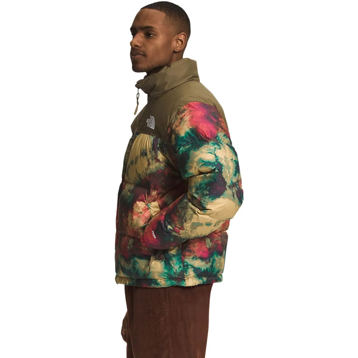 PRINTED 1996 RETRO NUPSE JACKET ANTELOPE TAN ICE DYE PRINT | Bodega