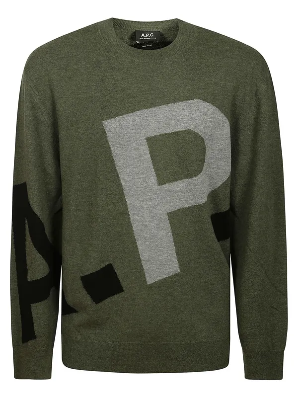 pull logo all over h Pullover - JAA KAKI